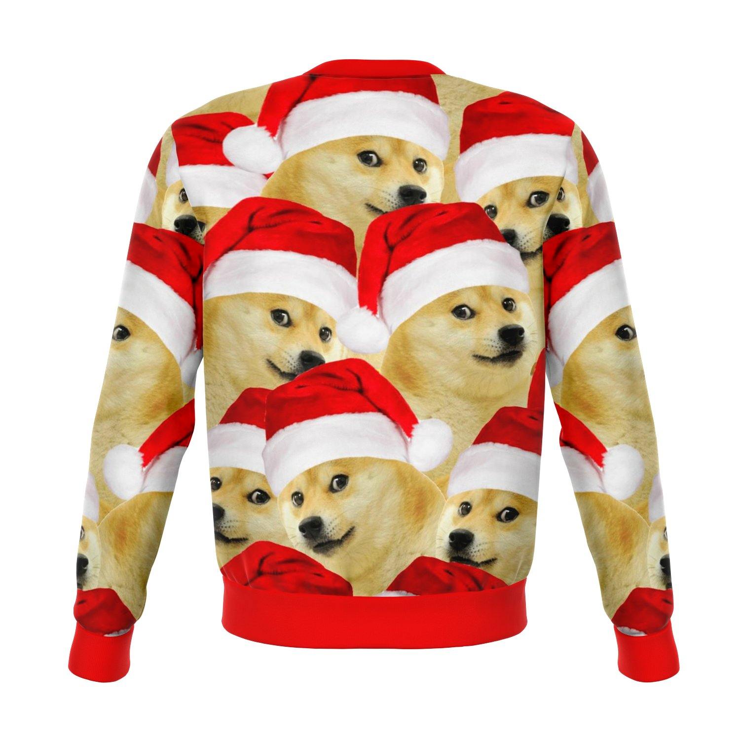 Corgi Dog Meme Funny Ugly Christmas Sweater - OnlyClout