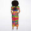 Colorful Yin Yang Womens Full Festival Body Outfit