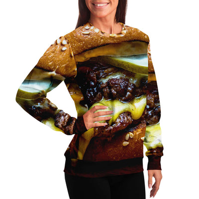 Sloopy Burger 3D Unisex Sweater - OnlyClout
