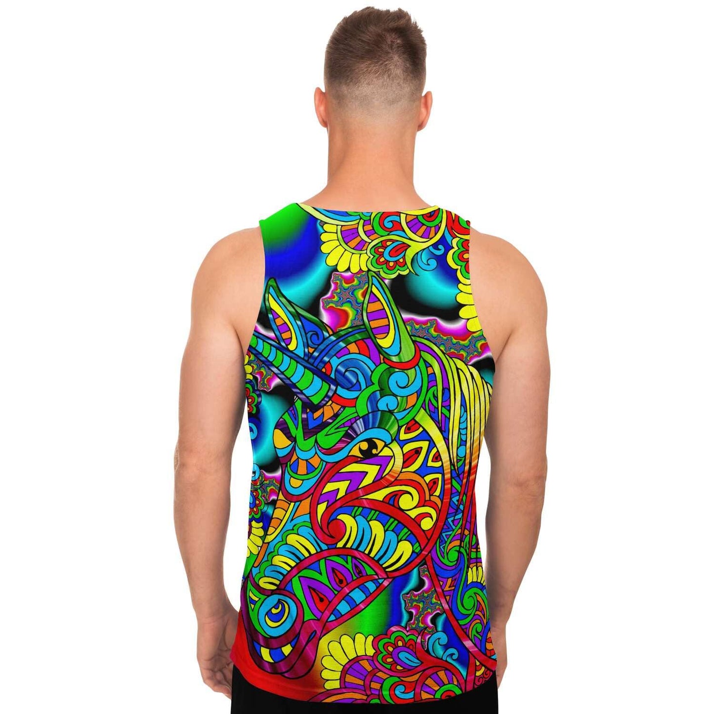 Radiant Unicorn Unisex Tank - OnlyClout