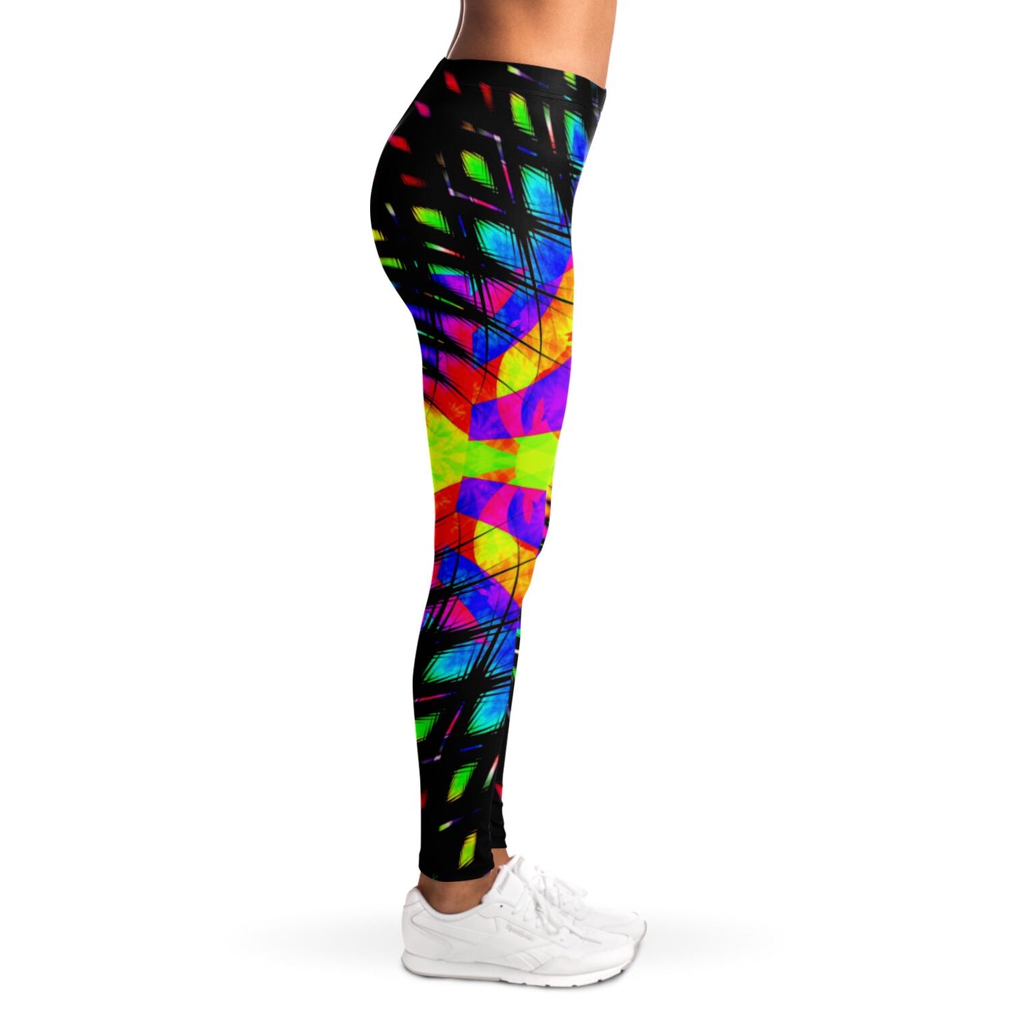 KALEIDOSCOPIC YOGA LEGGINGS