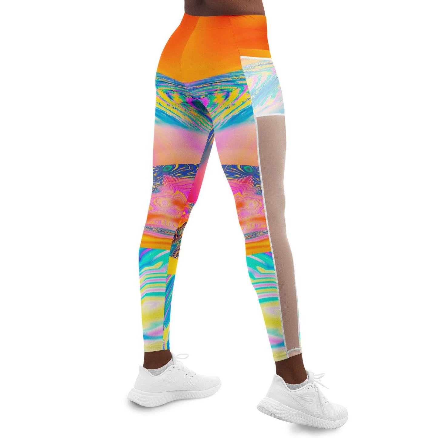 Summer Vibes Music Festival Pocket Leggins - OnlyClout