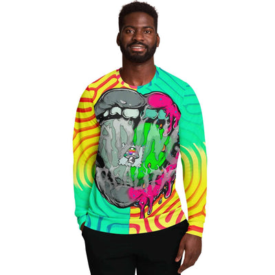 LSD Vision Holographic Sweatshirt, [music festival clothing], [only clout], [onlyclout]