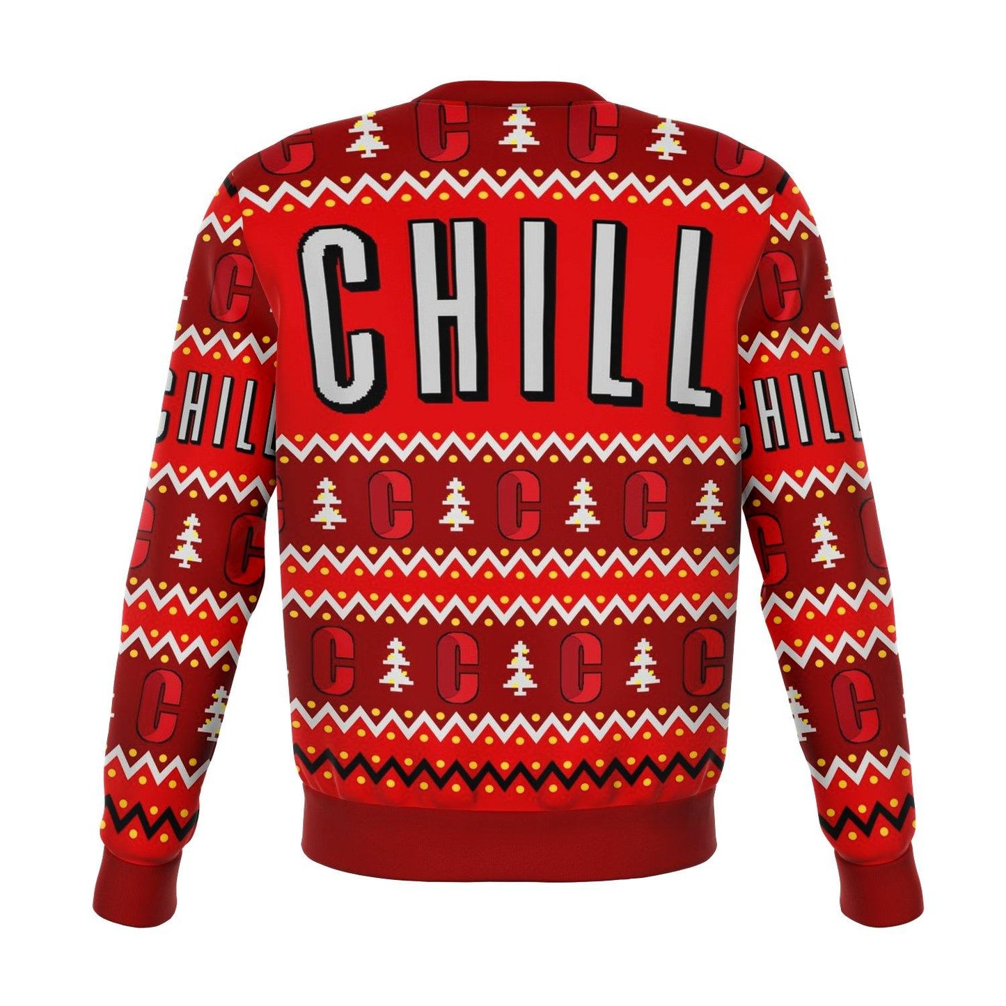 Chill Funny Ugly Christmas Sweater - OnlyClout