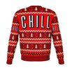 Chill Funny Ugly Christmas Sweater - OnlyClout