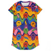 Acid Smiley T-Shirt Dress