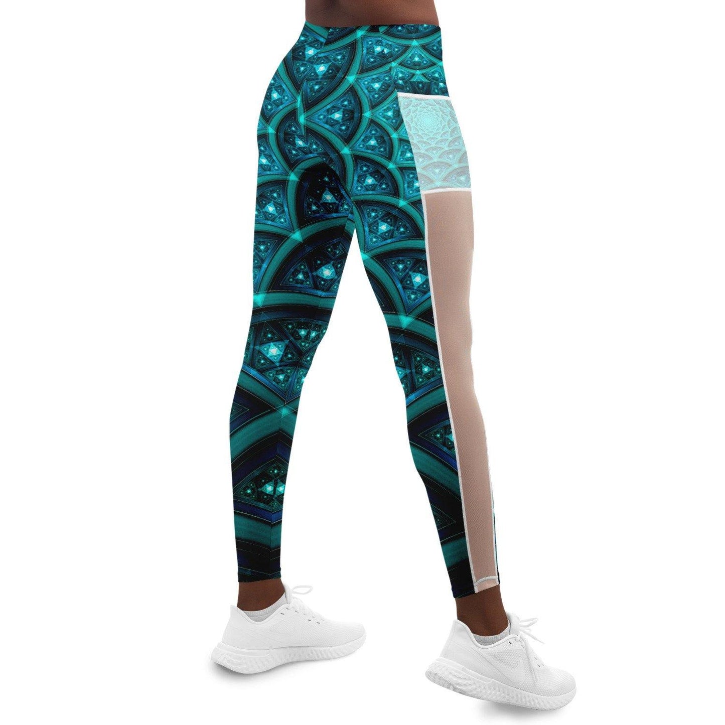 Lost Stars Music Festival Pocket Leggins - OnlyClout