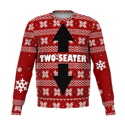 Two Seater Ugly Christmas Sweater - OnlyClout