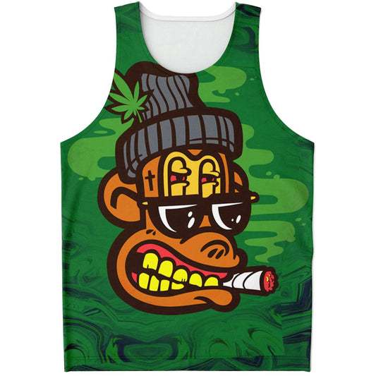 Stoned Mankey Unisex Tank Top - OnlyClout