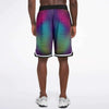 Vibrant Chrome Basketball Shorts - OnlyClout