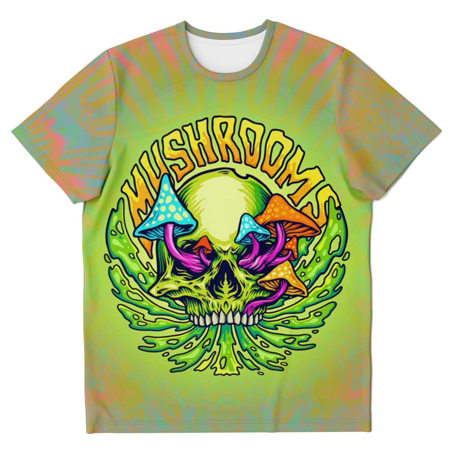 Trippy Mushrooms T-shirt - OnlyClout