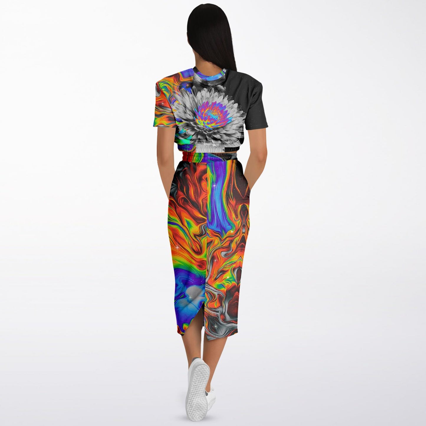 Oil Flower Womens Full Festival Body Outfit