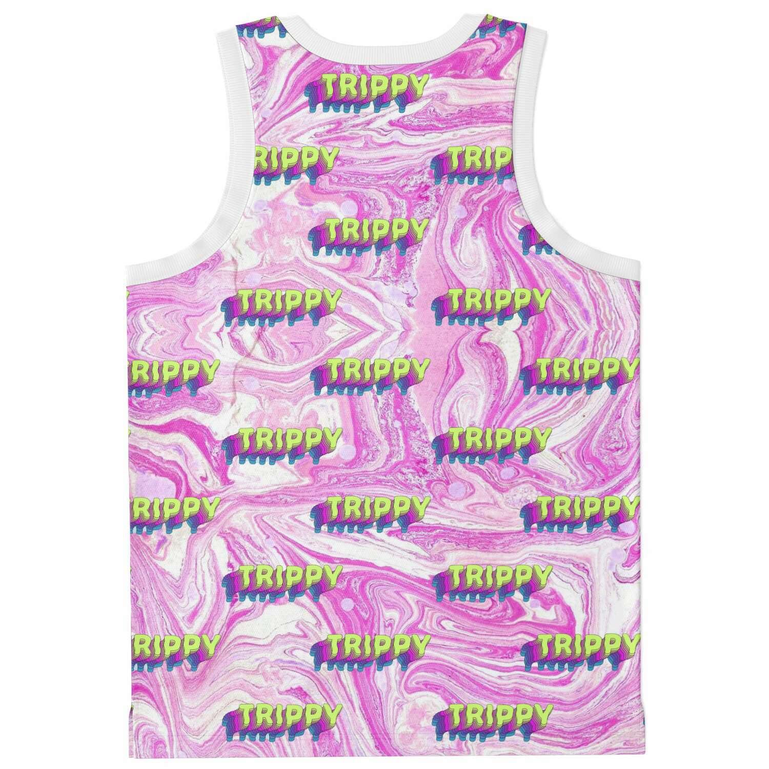 Trippy Trippy Basketball Jersey - OnlyClout