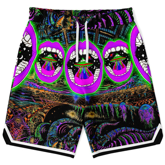 Eat Your Universe Basketball Shorts - OnlyClout