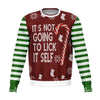 Its Not Going To Lick Itself Ugly Christmas Sweater - OnlyClout