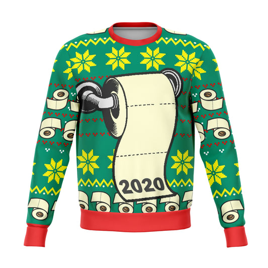 Toilet Paper Shortage 2020 Ugly Christmas Sweater - OnlyClout