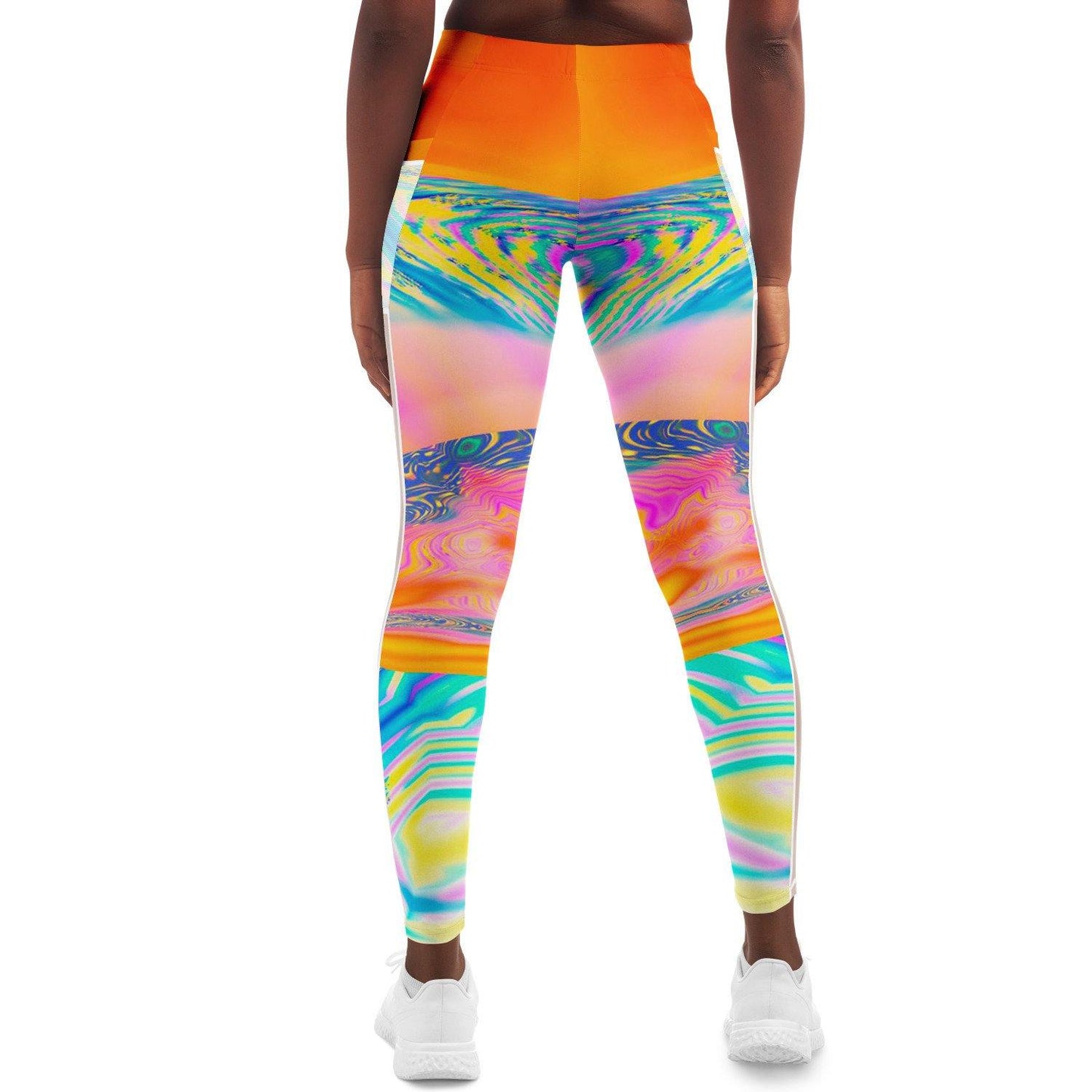 Summer Vibes Music Festival Pocket Leggins - OnlyClout