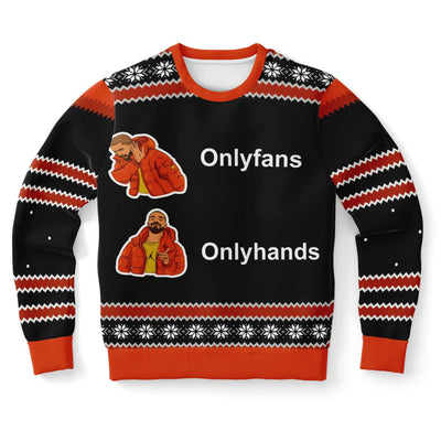 Onlyfans-Onlyhands Christmas Sweater - OnlyClout