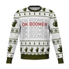 Ok Boomer Ugly Christmas Sweater - OnlyClout