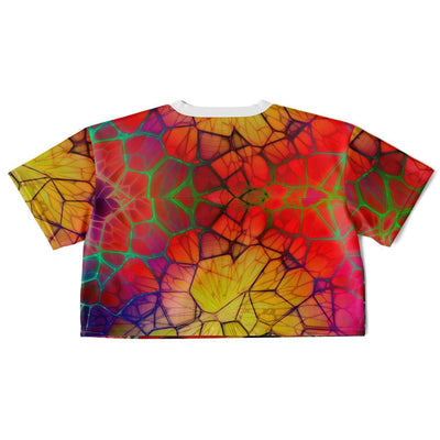 Power of Aum Rave Cropped Football Jersey, [music festival clothing], [only clout], [onlyclout]