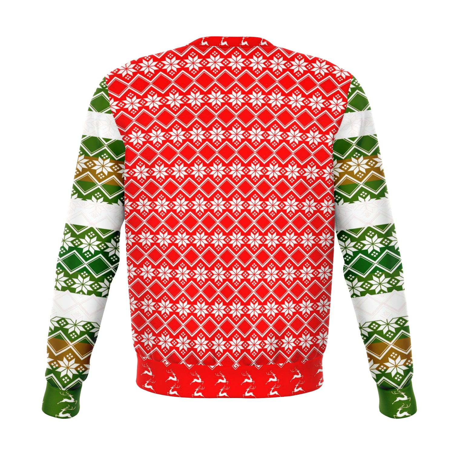 Middle Finger Offensive Ugly Christmas Sweater - OnlyClout