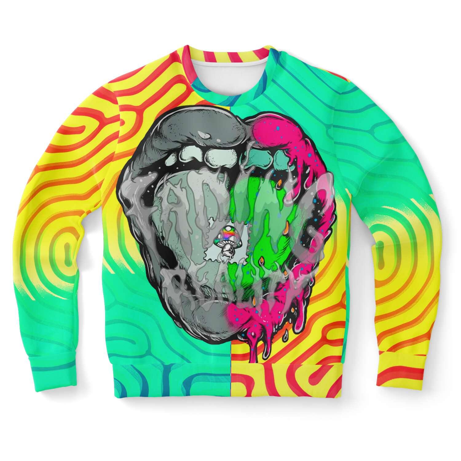  LSD Vision Holographic Sweatshirt, [music festival clothing], [only clout], [onlyclout]