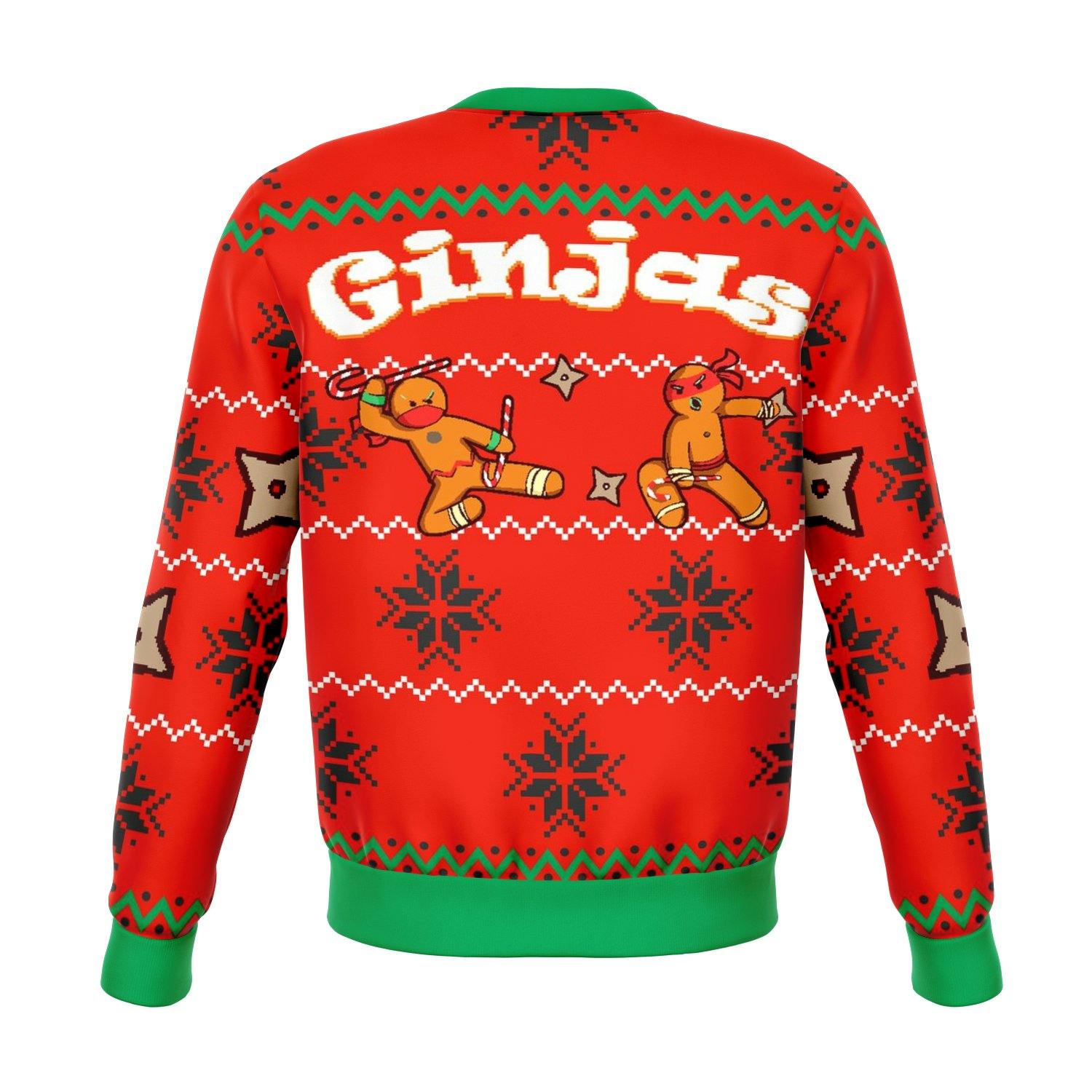 Ginjas Funny Ugly Christmas Sweater - OnlyClout