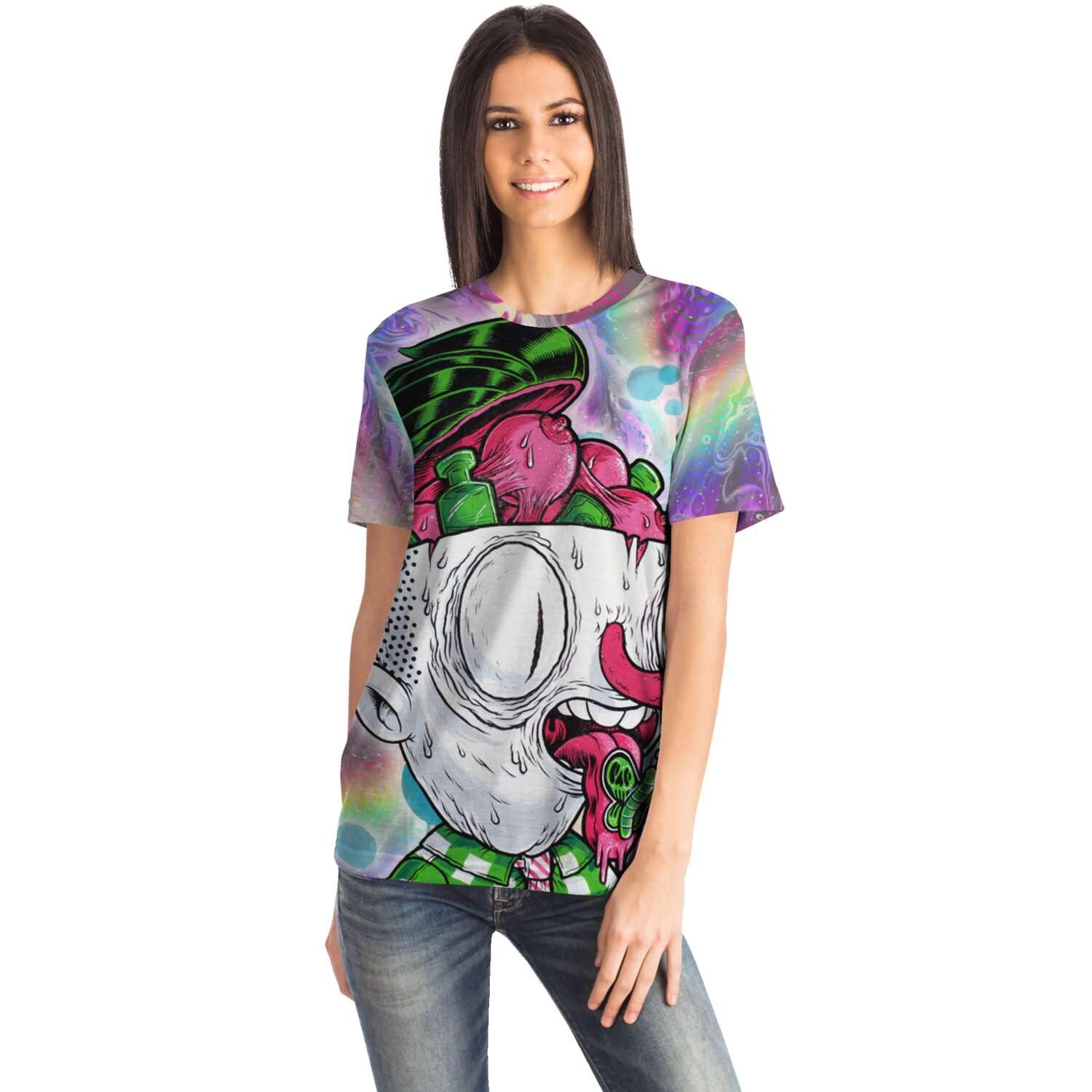 Trippy Meltdown T-shirt - OnlyClout