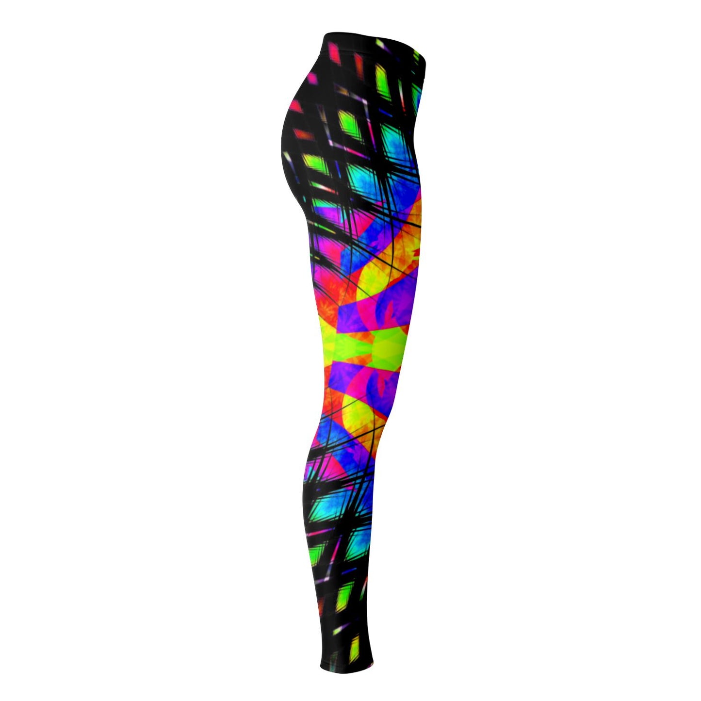 KALEIDOSCOPIC YOGA LEGGINGS