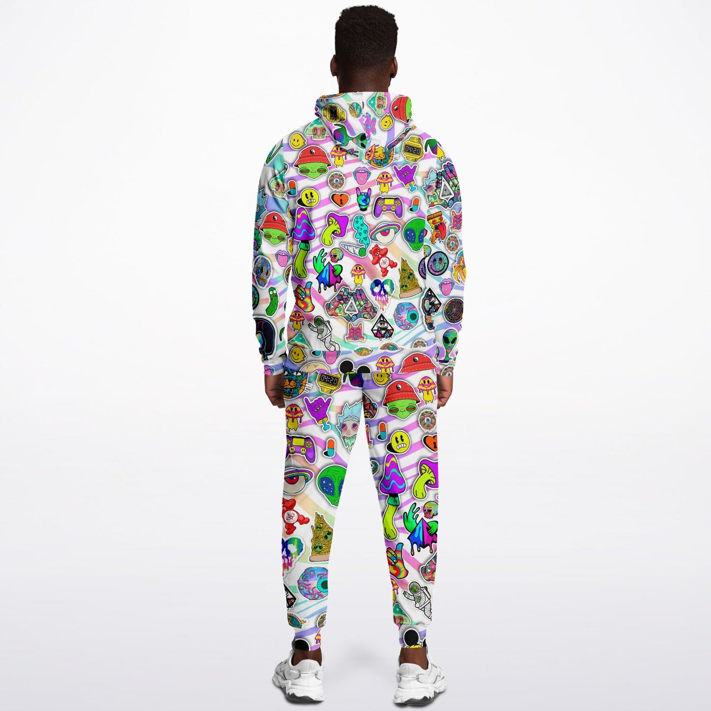 Trippy Stickers Trippy Full Body Festival Outfit