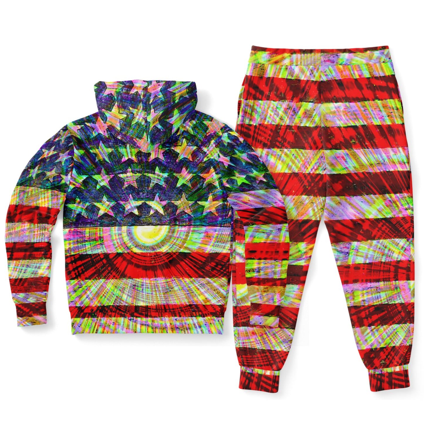 American Trip Trippy Full Body Festival Outfit