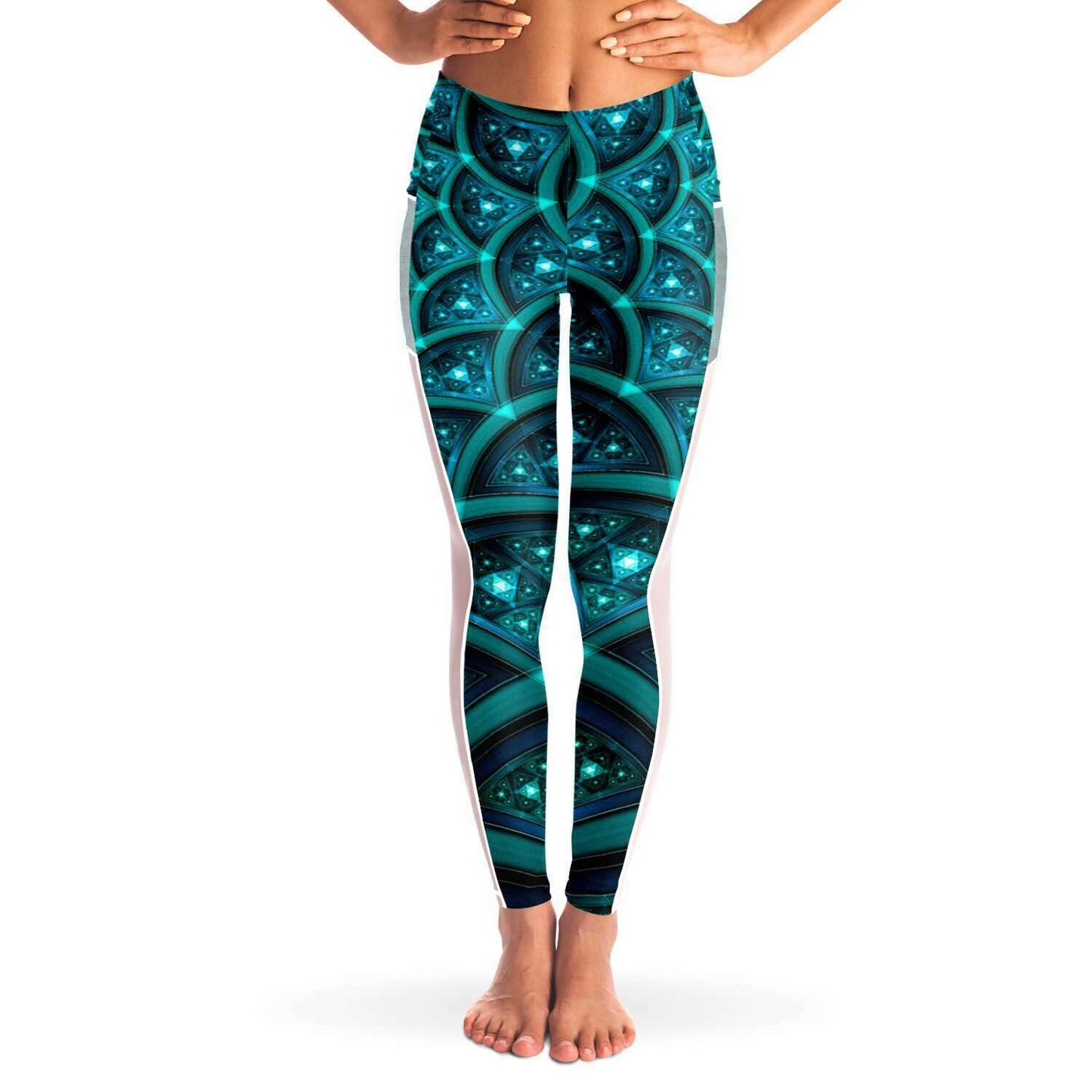 Lost Stars Music Festival Pocket Leggins - OnlyClout