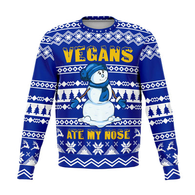 Vegans Ate My Ugly Christmas Sweater