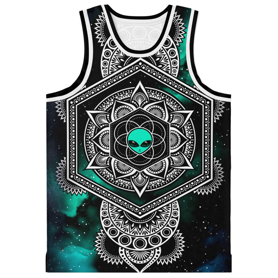 Psychedelic Cowboy Club Basketball Jersey (Light Blue) –  AboveTheSkyProductions