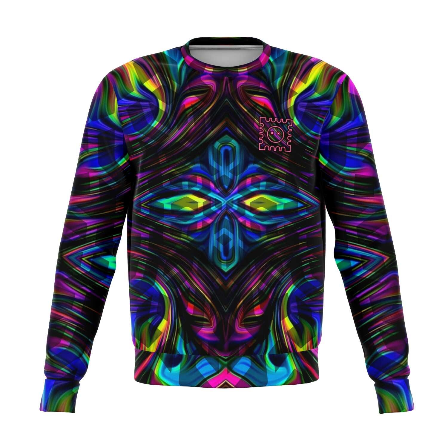 Kaleidoscopic Acid Trip 3D Unisex Sweater - OnlyClout