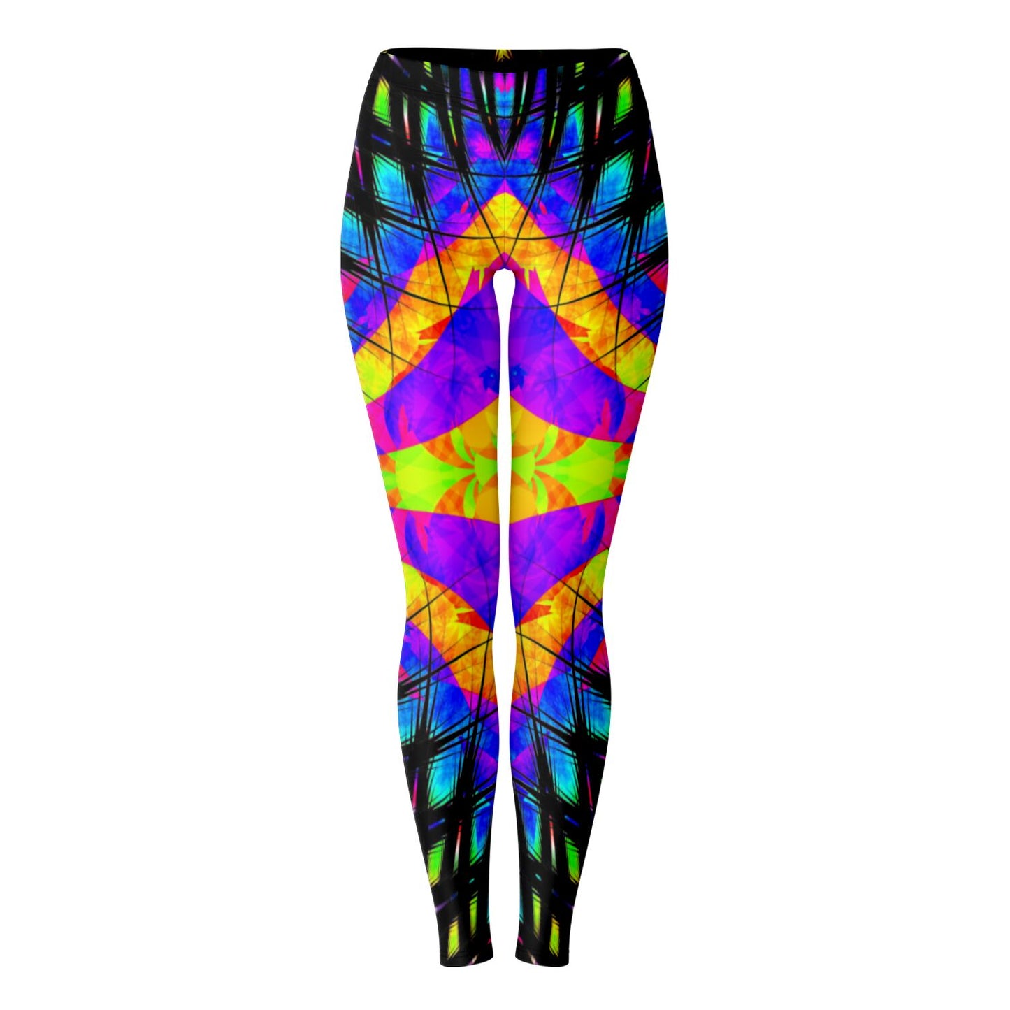 KALEIDOSCOPIC YOGA LEGGINGS