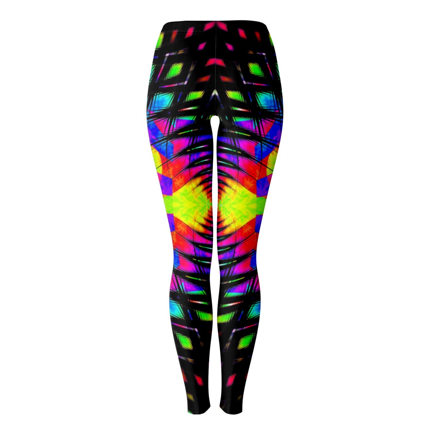 KALEIDOSCOPIC YOGA LEGGINGS