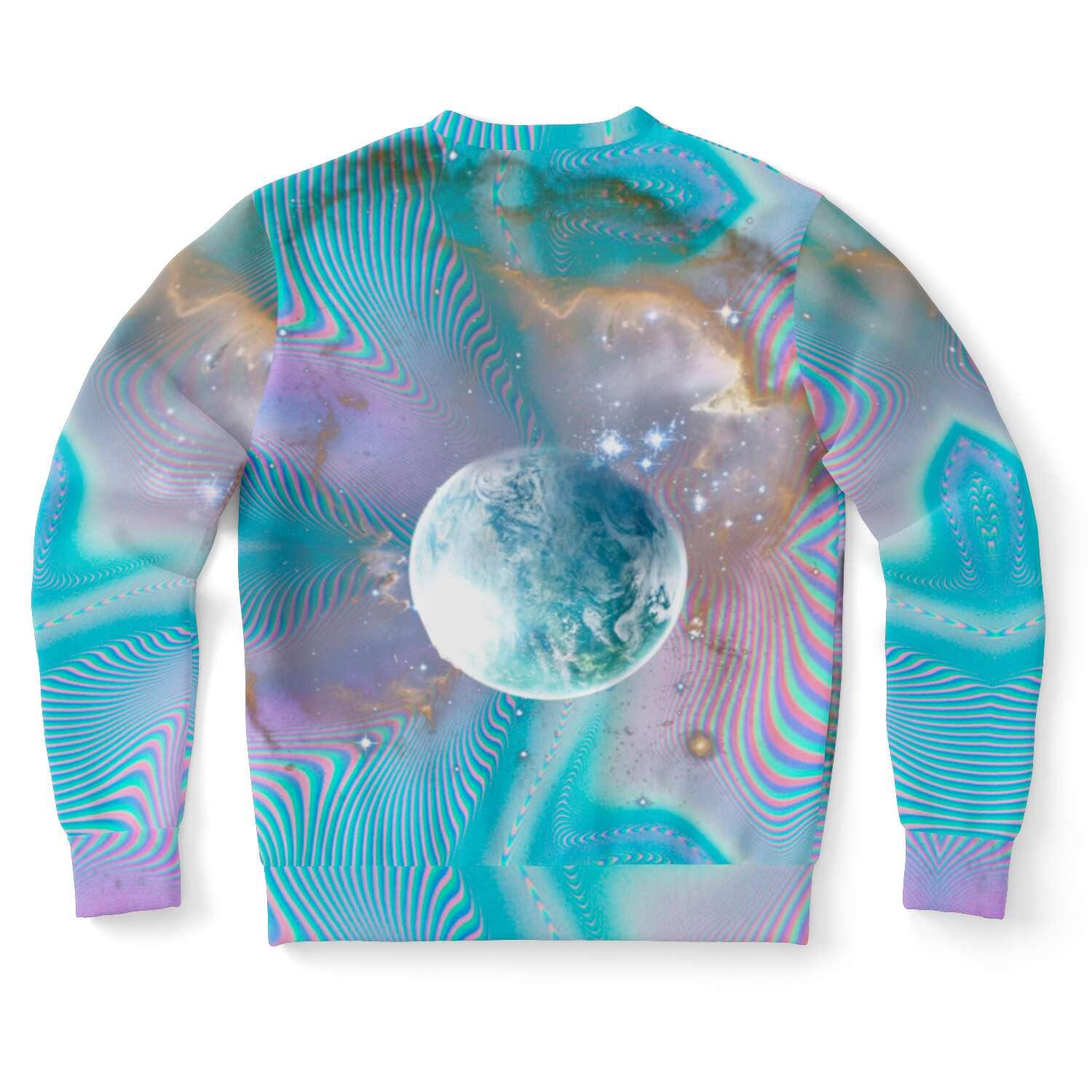 Trippynaut Holographic Sweatshirt - OnlyClout