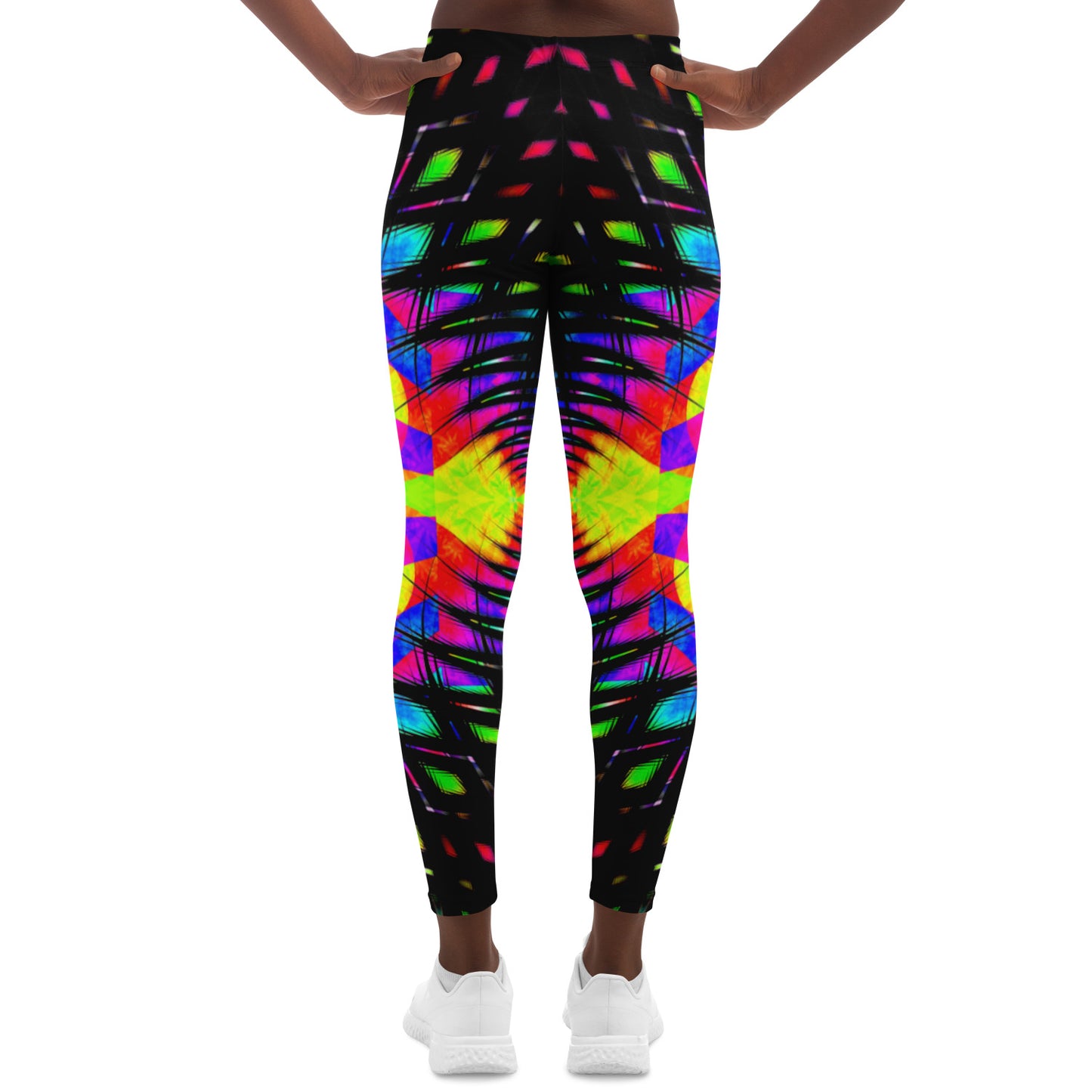 KALEIDOSCOPIC YOGA LEGGINGS