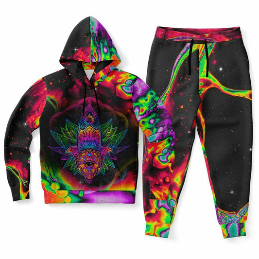 Hamsa Trippy Full Body Festival Outfit