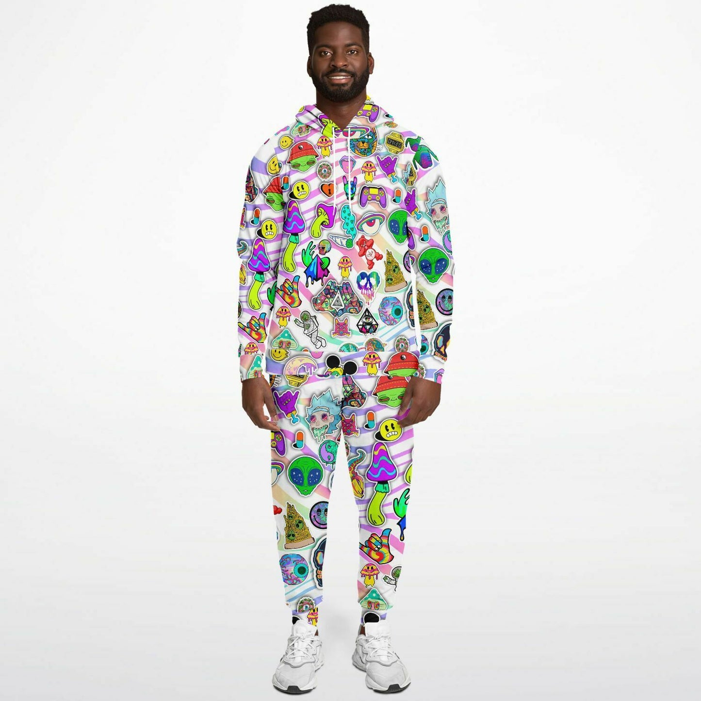 Trippy Stickers Trippy Full Body Festival Outfit