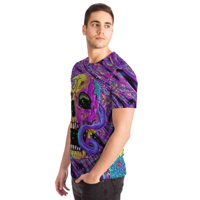 Psychedelic Skull T-Shirt - OnlyClout