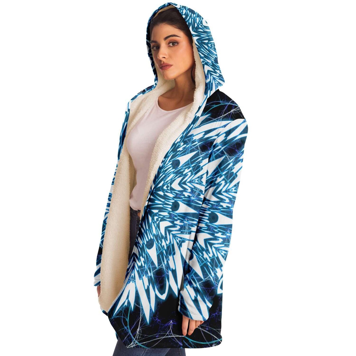 Neon Smoky Mandala Cloak - OnlyClout