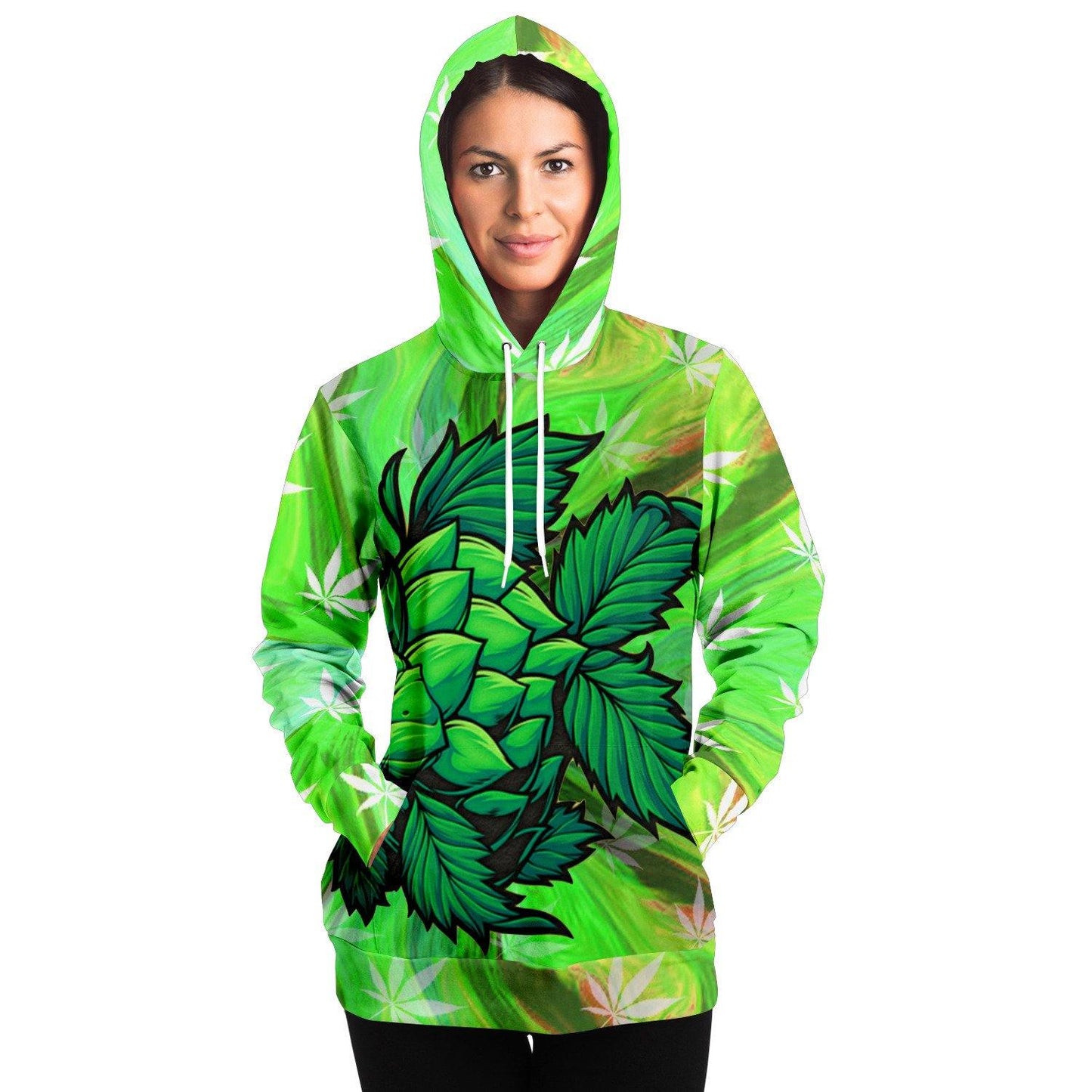 Green Fish Hoodie - OnlyClout