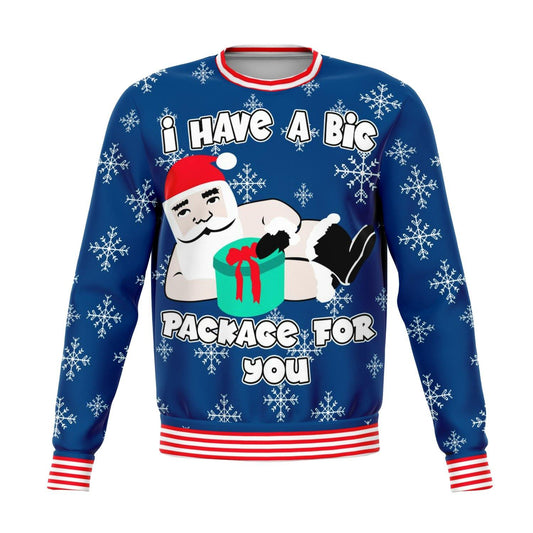 I Have A Big Package For You Ugly Christmas Sweater - OnlyClout