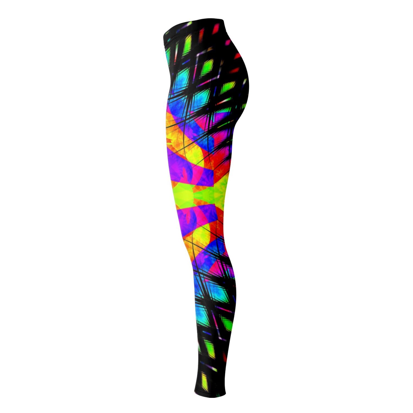 KALEIDOSCOPIC YOGA LEGGINGS