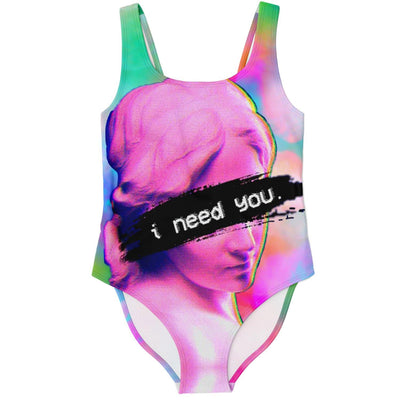 I Need You Artsy Swimsuit - OnlyClout