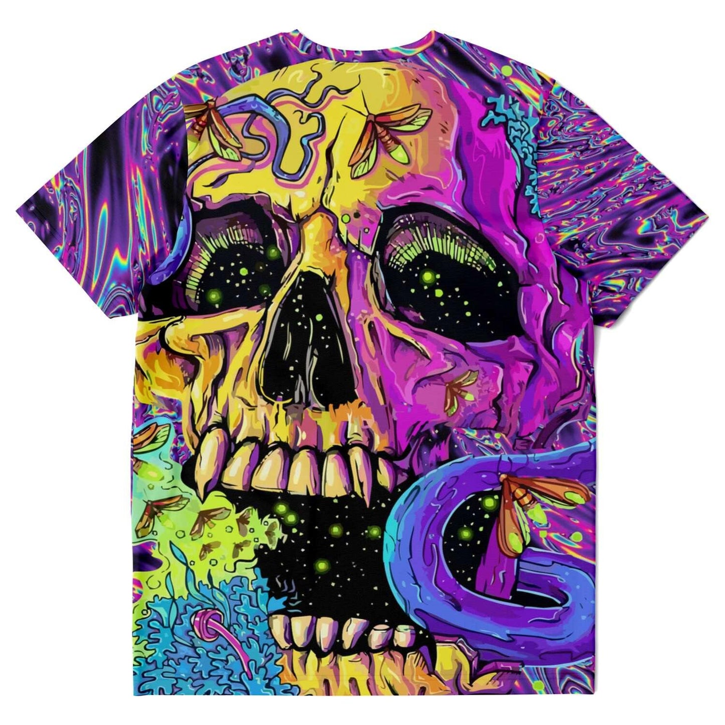 Psychedelic Skull T-Shirt - OnlyClout