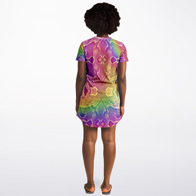 Psychedelic T-Shirt Dress