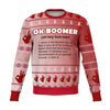 Ok Boomer Mean Ugly Christmas Sweater - OnlyClout